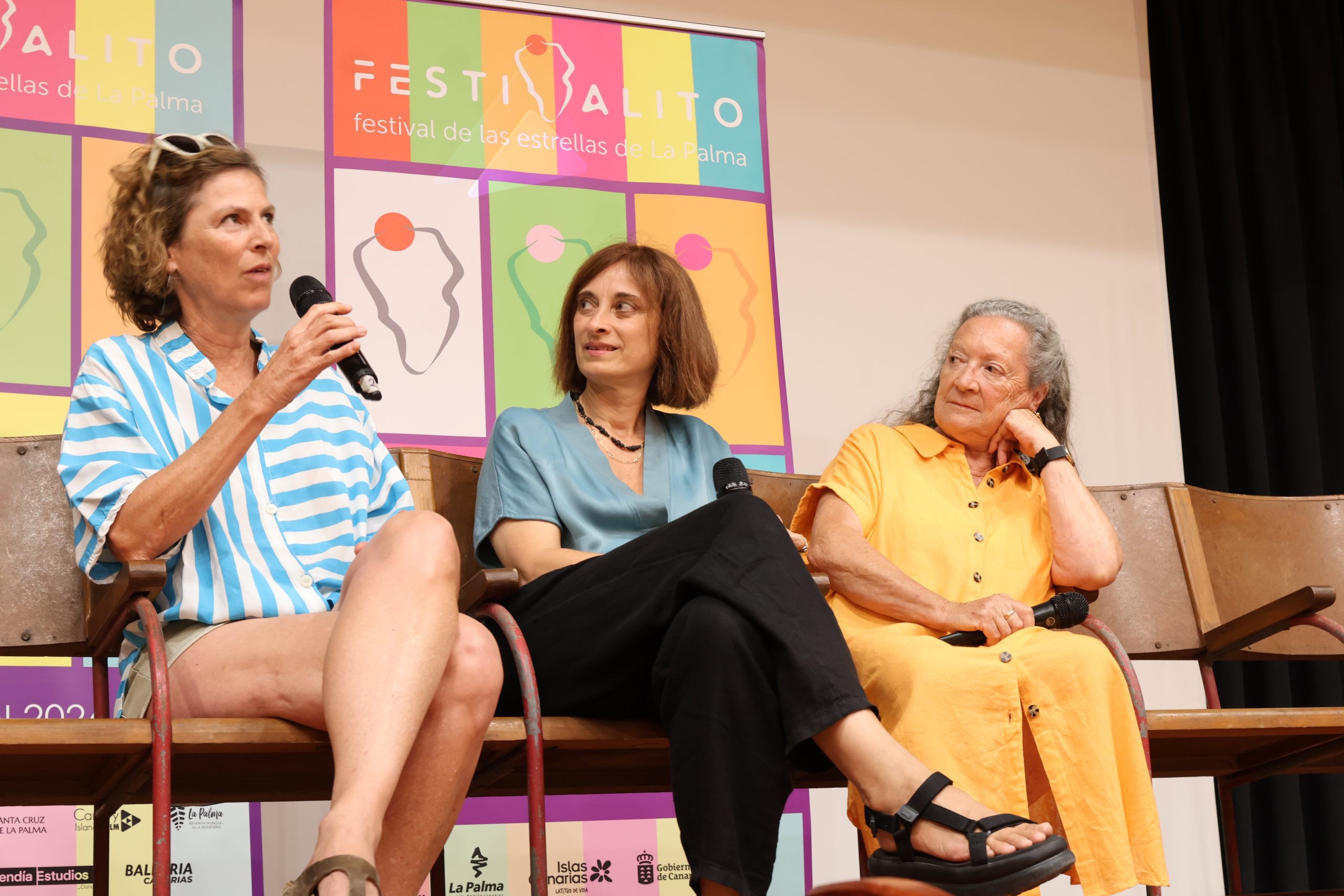 Isabel Fernández, Mónica López y Elsa López descubren en el Festivalito a la Carmen Laforet detrás de ‘Nada’